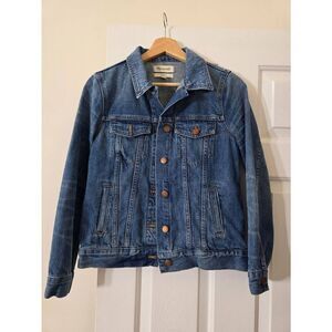 Madewell The Jean Jacket in Pinter Wash M $118